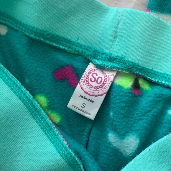 penguin fleece pajama pants - Picture 4 of 4